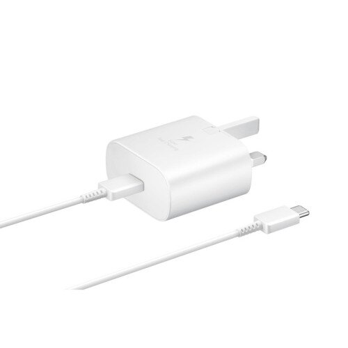 Samsung 25W Travel Adapter with Cable - White