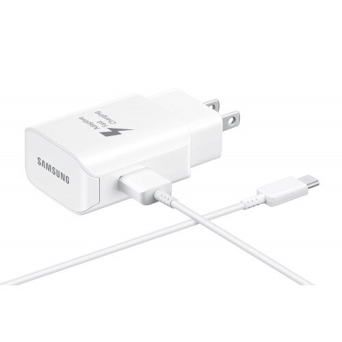 Samsung 25W USB-C Fast Charging Wall Charger (Detachable USB-C/USB Cable)