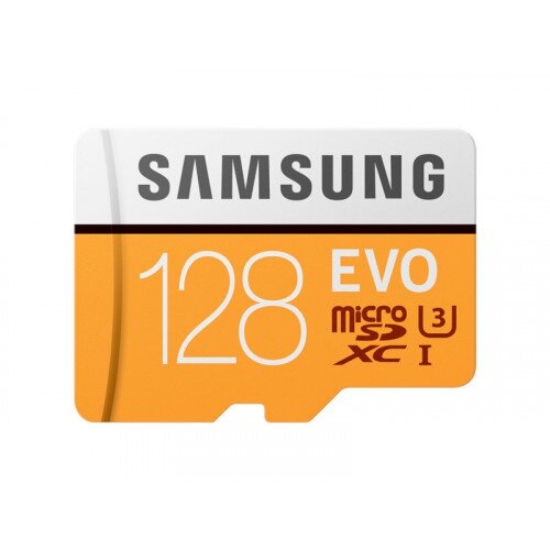 Samsung MicroSDXC EVO Memory Card w/ Adapter - 128GB
