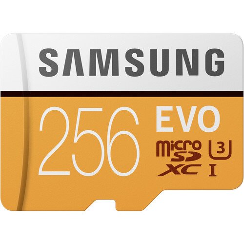 Samsung EVO Memory Card w/ Adapter - 256GB