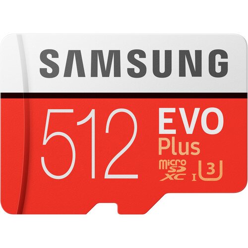 Samsung EVO Plus Memory Card w/ Adapter - 512GB