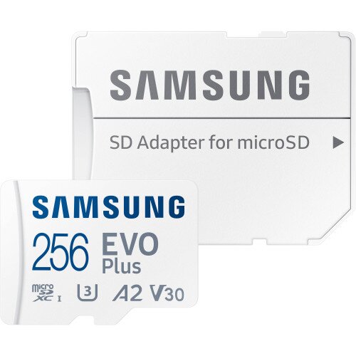 Samsung EVO Plus microSDXC Card with Adapter - 256GB - Single