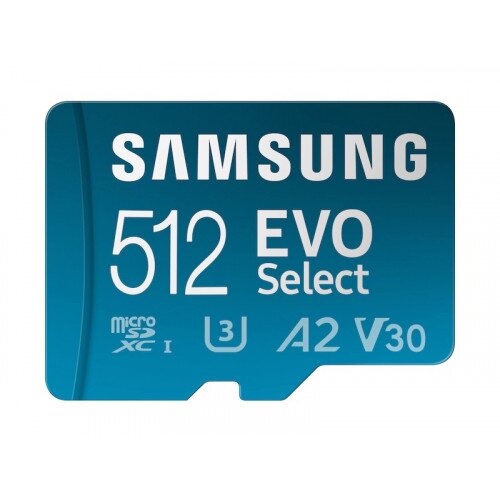 Samsung EVO Select + Adapter MicroSDXC - 512GB
