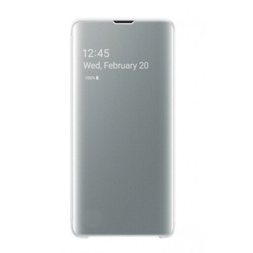 Samsung Galaxy S10 S-View Flip Cover - White