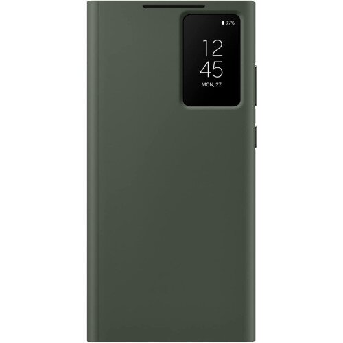 Samsung Galaxy S23 Ultra S-View Wallet Case - Green