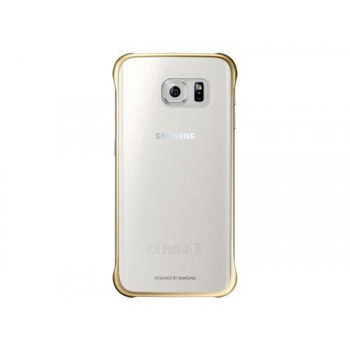 Samsung Galaxy S6 edge Clear Protective Cover - Clear Gold