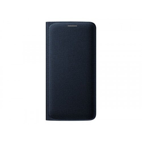 Samsung Galaxy S6 edge Wallet Flip Cover - Black