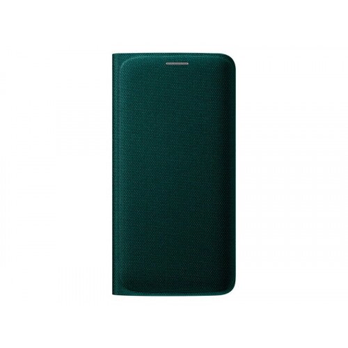 Samsung Galaxy S6 edge Wallet Flip Cover - Green