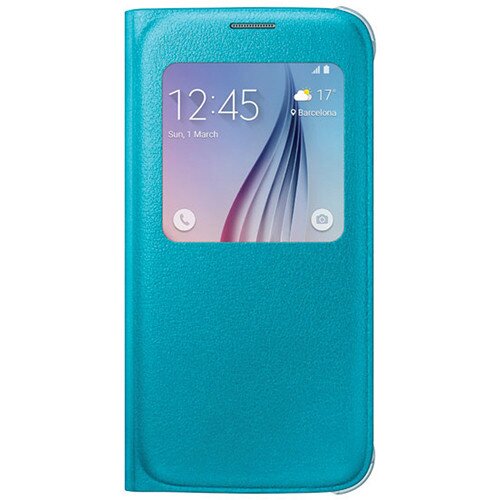 Samsung Galaxy S6 SView Flip Cover - Blue