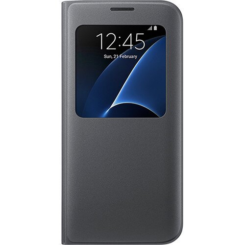 Samsung Galaxy S7 edge SView Flip Cover - Black
