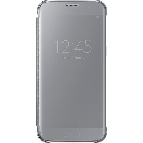Samsung Galaxy S7 SView Flip Cover - Silver