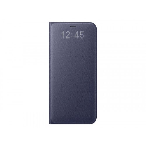 Samsung Galaxy S8 LED Wallet Cover - Orchid Gray
