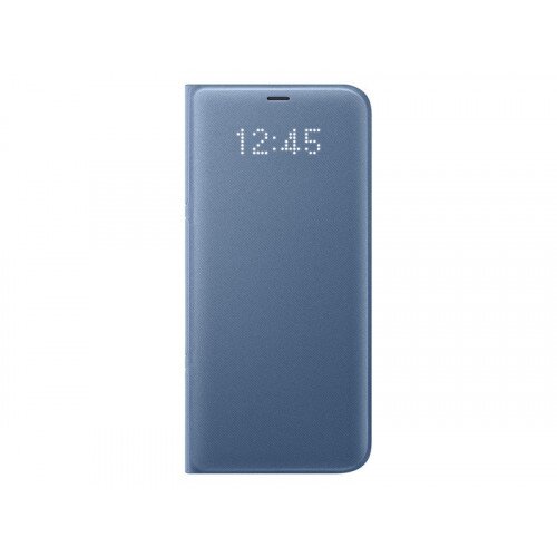 Samsung Galaxy S8+ LED Wallet Cover - Blue