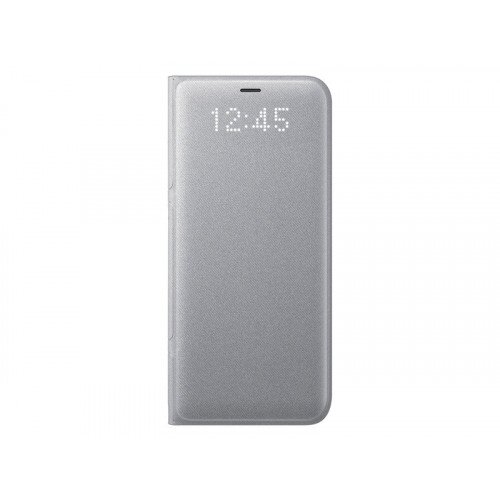 Samsung Galaxy S8 LED Wallet Cover - Silver