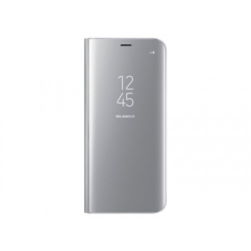 Samsung Galaxy S8 S-View Flip Cover - Silver