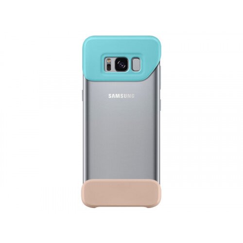 Samsung Galaxy S8 Two Piece Cover - Mint/Brown