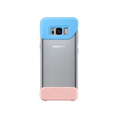 Samsung Galaxy S8 Two Piece Cover - Blue/Pink