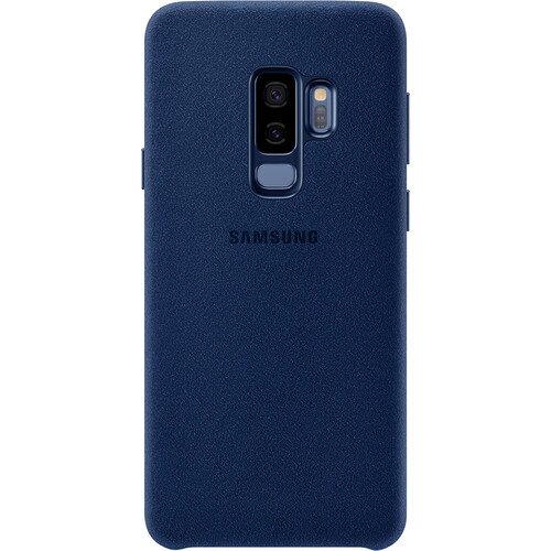 Samsung Galaxy S9+ Alcantara Cover - Blue