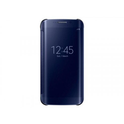 Samsung Galaxy S6 edge SView Flip Cover - Clear Black