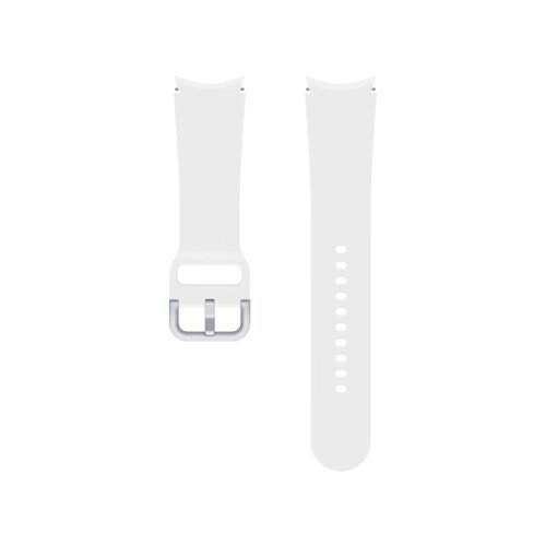 Samsung Galaxy Watch4 and Galaxy Watch4 Classic Sport Band - White - Medium/Large