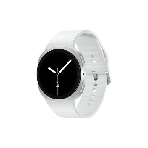 Samsung Galaxy Watch8 - Silver - 40mm - White - Medium/Large