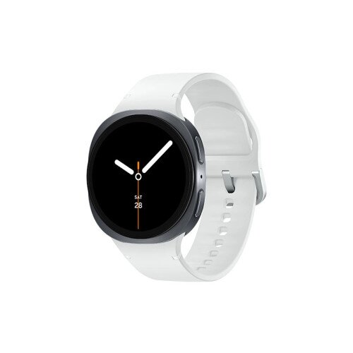 Samsung Galaxy Watch8 - Graphite - 44mm - White - Medium/Large
