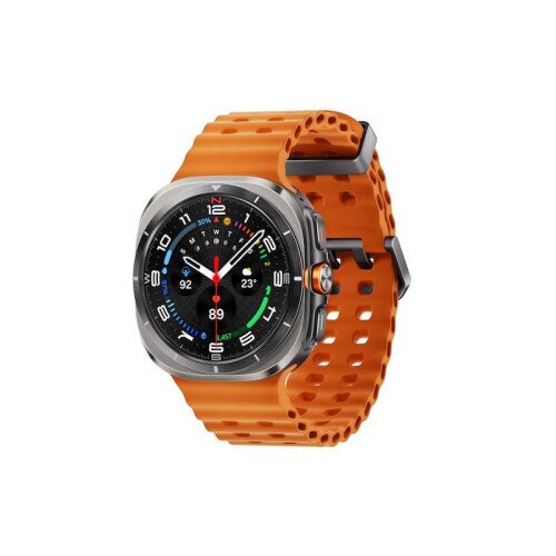 Samsung Galaxy Watch Ultra (2025) - Titanium Silver - Orange - Marine