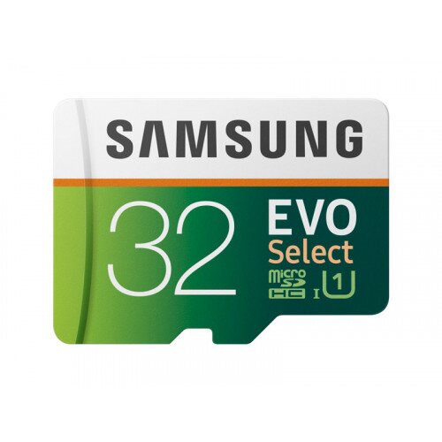 Samsung MicroSDHC EVO Select Memory Card w/ Adapter (2017) - 32GB