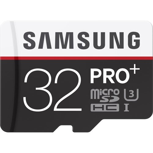 Samsung MicroSDHC PRO+ Memory Card w/ Adapter