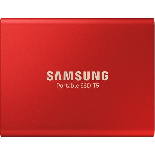 Samsung Portable SSD T5 - 500GB - Red