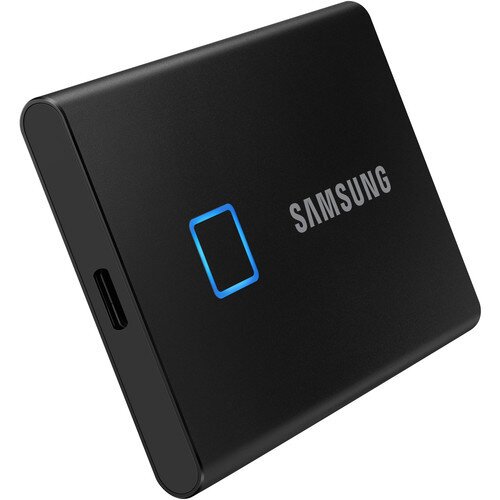 Samsung Portable SSD T7 Touch USB 3.2 - 500GB - Black