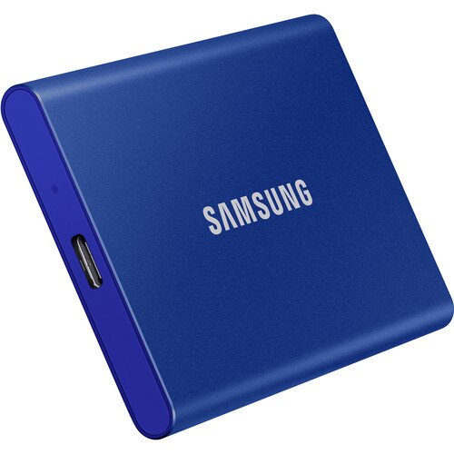Samsung Portable SSD T7 USB 3.2 - Blue - 2TB