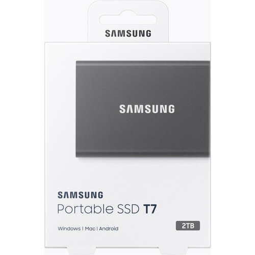 Buy Samsung Portable SSD T7 USB 3.2 Gray 2TB online in Pakistan
