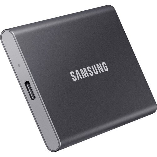 Samsung Portable SSD T7 USB 3.2 - Gray - 500GB