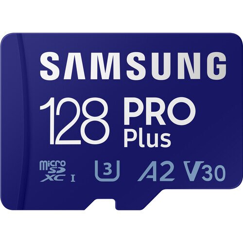 Samsung PRO Plus microSDXC Card with Adapter - 128GB
