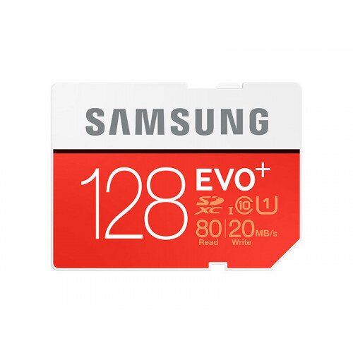 Samsung SDXC EVO+ Memory Card - 128GB