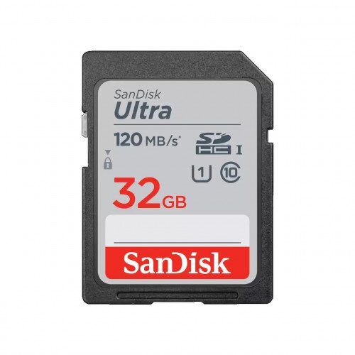 SanDisk Ultra SDHC / SDXC UHS-I 120MB Memory Card - 32GB