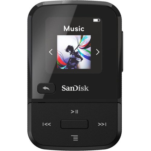 SanDisk Clip Sport Go Mp3 Player - 32GB - Black