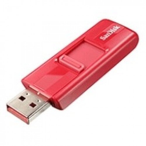 SanDisk Cruzer USB Flash Drive - 8GB - Red