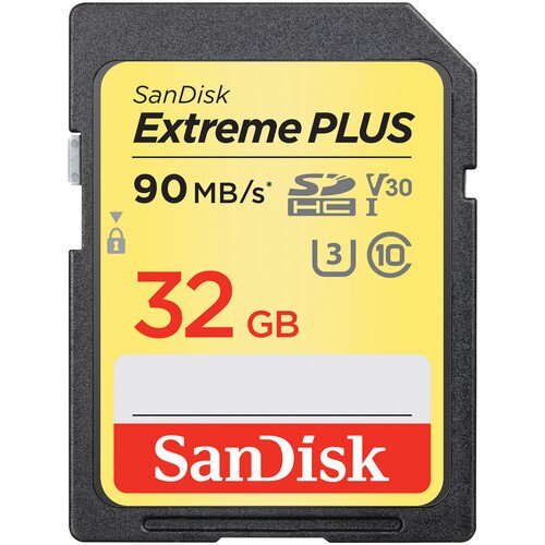 SanDisk Extreme Plus SDHC / SDXC UHS-I Memory Card - 32GB