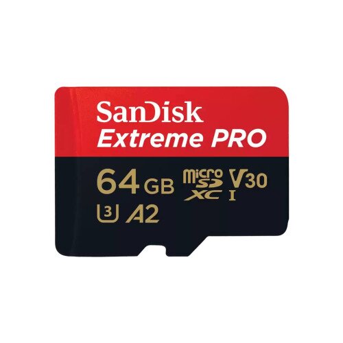 SanDisk Extreme PRO microSDXC UHS-I Card - 64GB