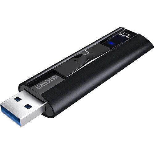 SanDisk Extreme PRO USB 3.2 Solid State Flash Drive - 256GB