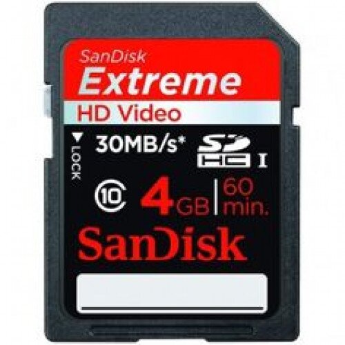 SanDisk Extreme SDHC 30MB/s UHS-I Card