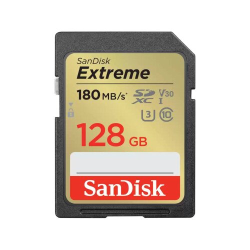 SanDisk Extreme SDXC UHS-I Card - 128GB
