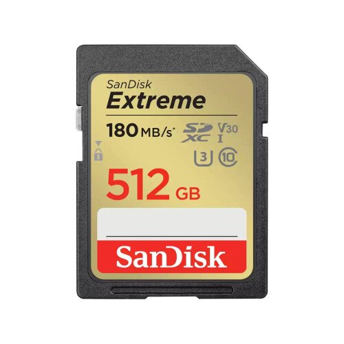 SanDisk Extreme SDXC UHS-I Card - 512GB