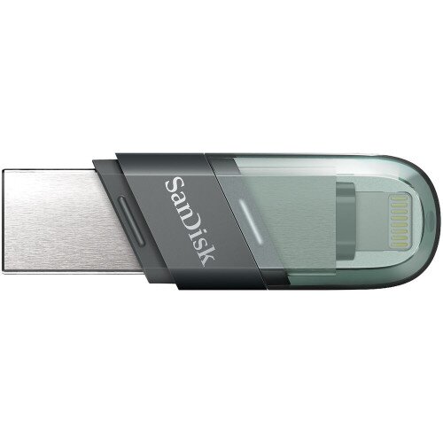 SanDisk iXpand Flash Drive Flip - 128GB - Sea Green