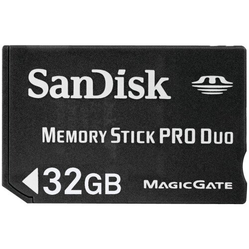 SanDisk Memory Stick PRO Duo Card - 32GB