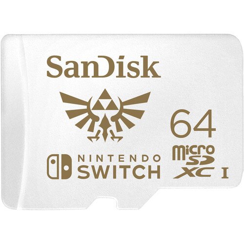 SanDisk MicroSDXC Cards for Nintendo Switch - 64GB