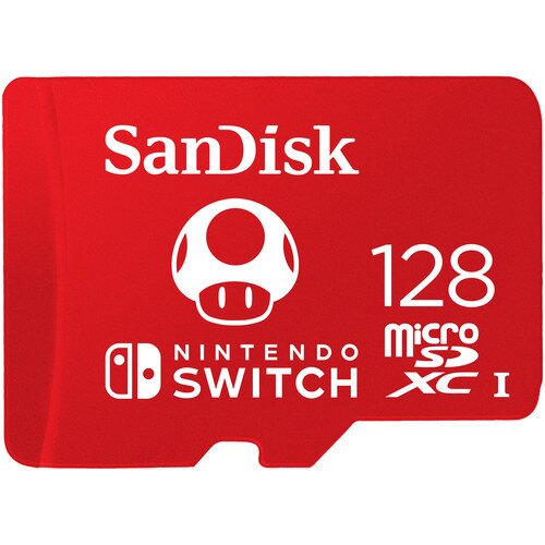 SanDisk MicroSDXC Cards for Nintendo Switch - 128GB