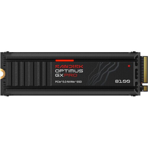 SanDisk Optimus GX PRO 8100 NVMe SSD - 8TB - with Heatsink